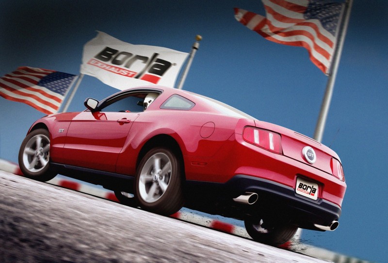 Borla 2010 Mustang GT 4.6L S-type Exhaust (rear section only) thumbnail 4