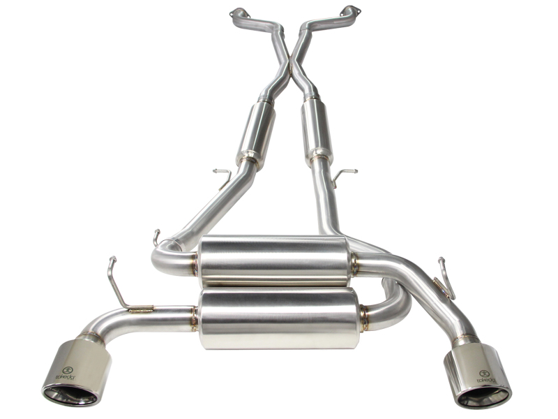 aFe Takeda 2-1/2in 304SS Cat-Back Exhaust Infiniti G37 08-13/Q60 14-15 V6-3.7 w/ Polished Tips thumbnail 8