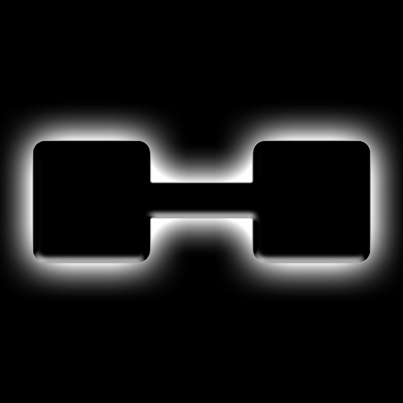 ORACLE Lighting Universal Illuminated LED Letter Badges - Matte Blk Surface Finish - H thumbnail 2