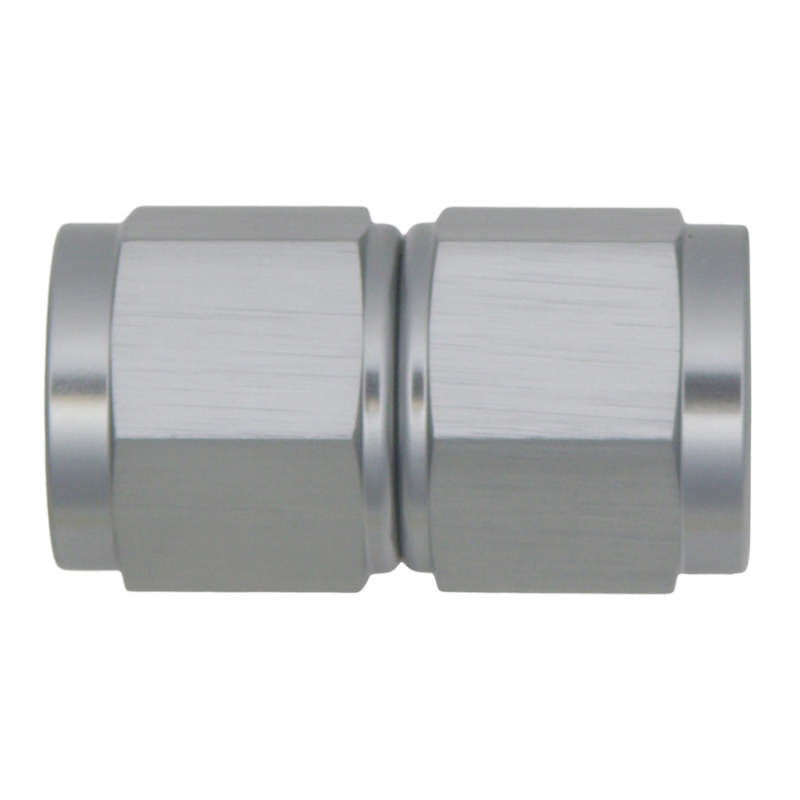 DeatschWerks 8AN Female Flare To 8AN Flare Female Swivel - Anodized Titanium thumbnail 2