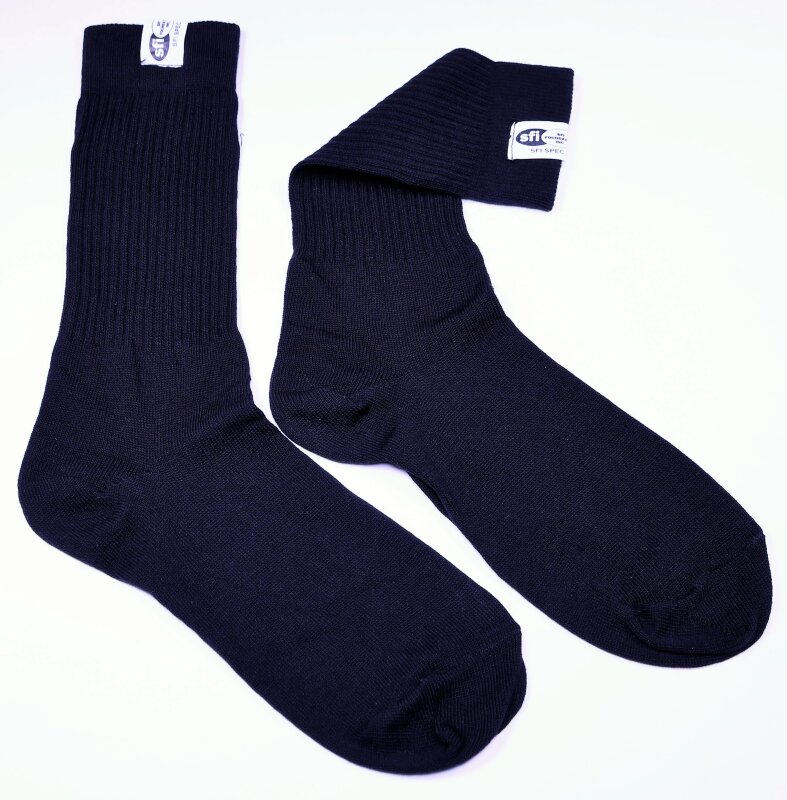 RaceQuip Black SFI 3.3 Fr Socks 2XL 14-15 thumbnail 2