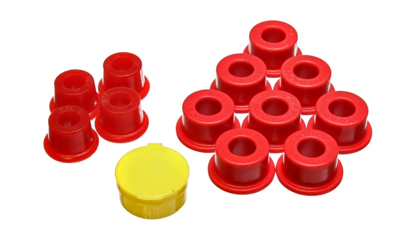 Energy Suspension 6/74-80 MG MGB Red Front Control Arm Bushing Set thumbnail 2