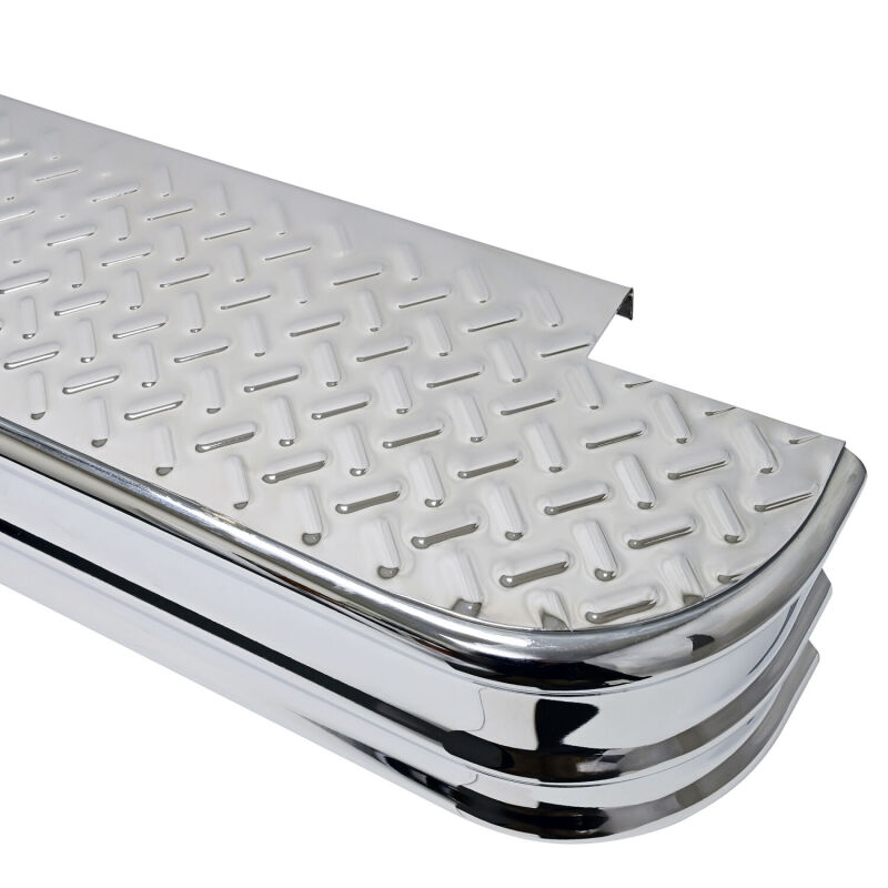 Westin/Fey 67-96 F-Series Style Side / 97-98 F-250/350 HD Diamondstep Universal Bumper - Chrome