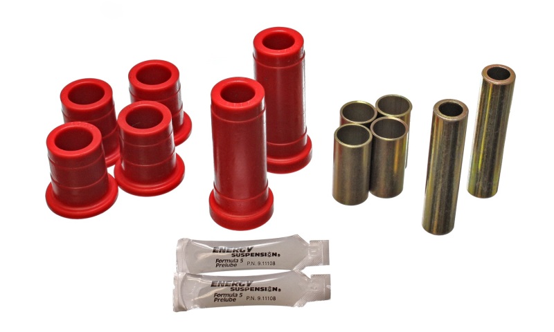 Energy Suspension 72-78 Ford Red Front End Control Arm Bushing Set thumbnail 5
