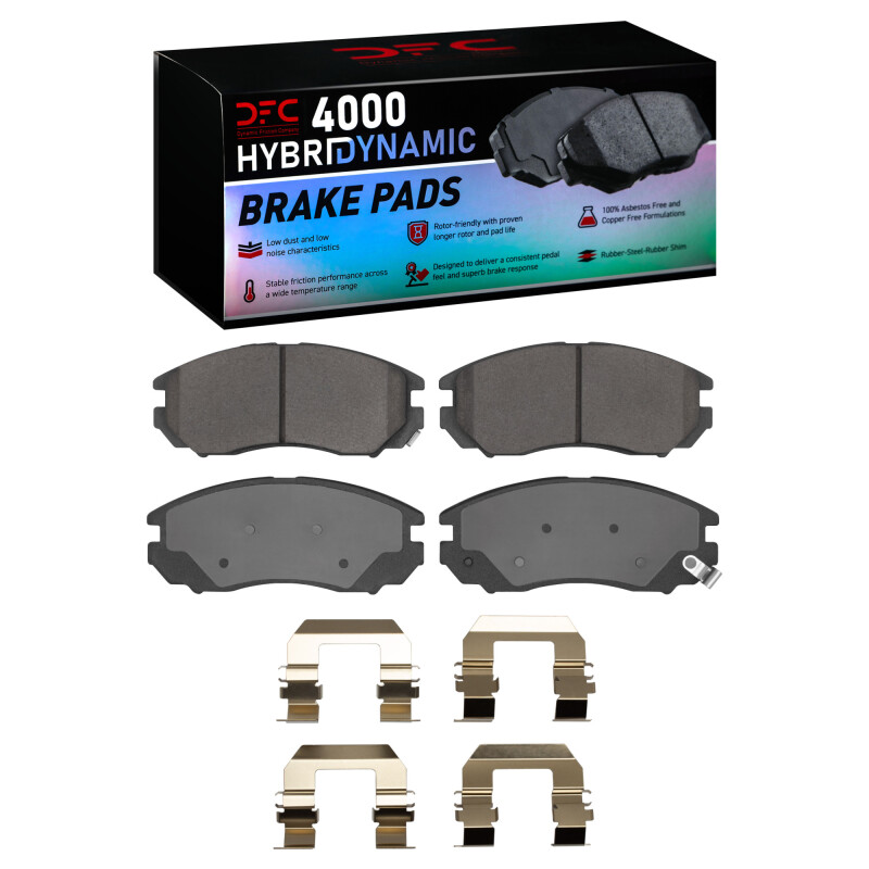 DFC HybriDynamic Brake Pads Hrdwr Kit