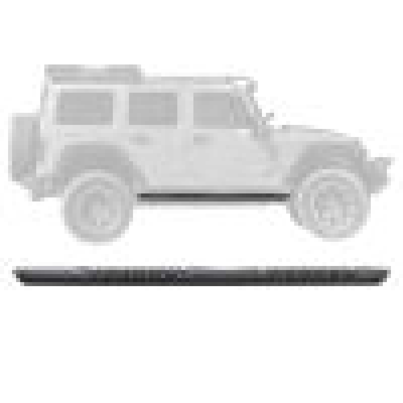 Go Rhino V-Series V3 Side Step - Universal 68in. (Fits 4DR) - Tex. Blk thumbnail 4