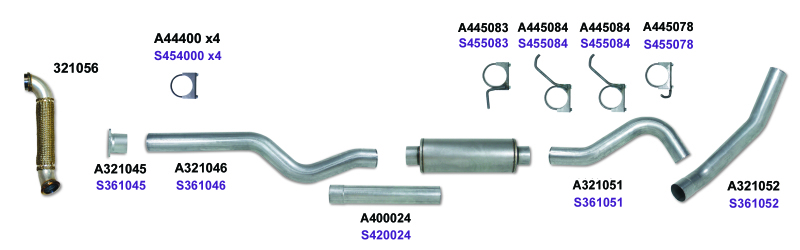 DEP Catback Exhaust Kit AL