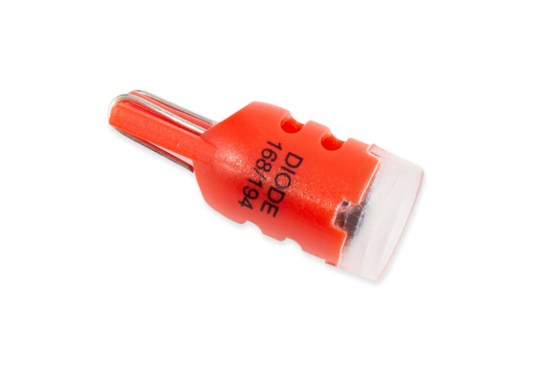 Diode Dynamics 194 LED Bulb HP3 LED - Red Short (Single) thumbnail 2