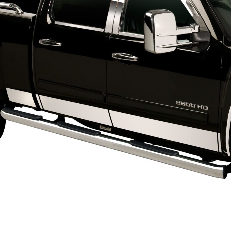 Putco 14-18 Chevy Silverado LD - Crew Cab - 5.5in Bed - 10pcs Stainless Steel Rocker Panels thumbnail 2