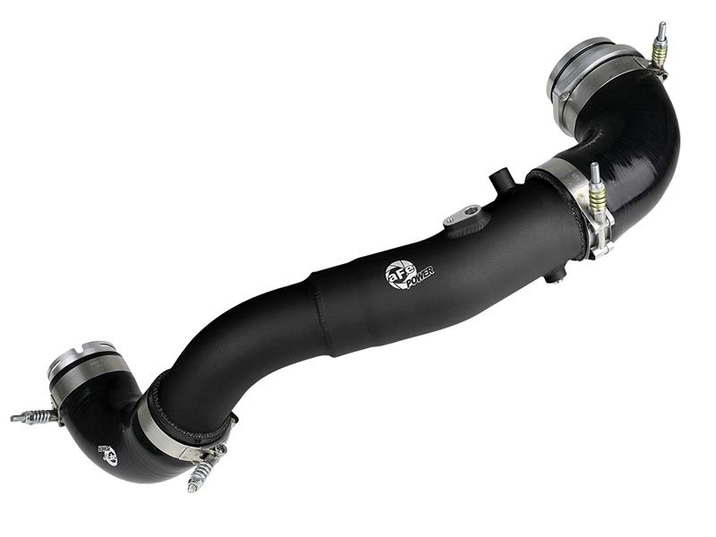 aFe 2020 Toyota Supra 3.0L 3in Black Intercooler Tube - Hot