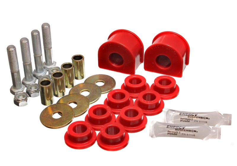 Energy Suspension 99-04 Ford F-150 Lightning 2WD Red Rear Sway Bar Bushing Set (Inc End Links) thumbnail 4