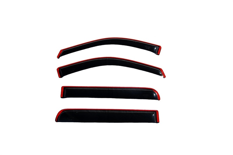 AVS 06-08 Lincoln Mark LT Ventvisor In-Channel Front & Rear Window Deflectors 4pc - Smoke thumbnail 2