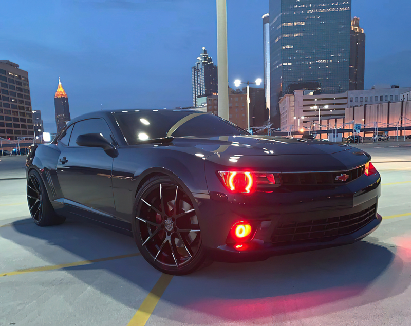 Oracle Chevy Camaro Non-RS 14-15 Halo Kit Round Style - ColorSHIFT w/ BC1 Controller