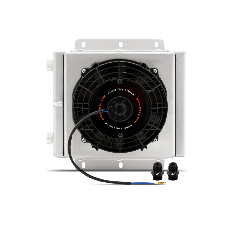 Mishimoto Universal Oil Cooler Kit 23 Row Cooler and 1in x 8in Fan
Oil Cooler Kit