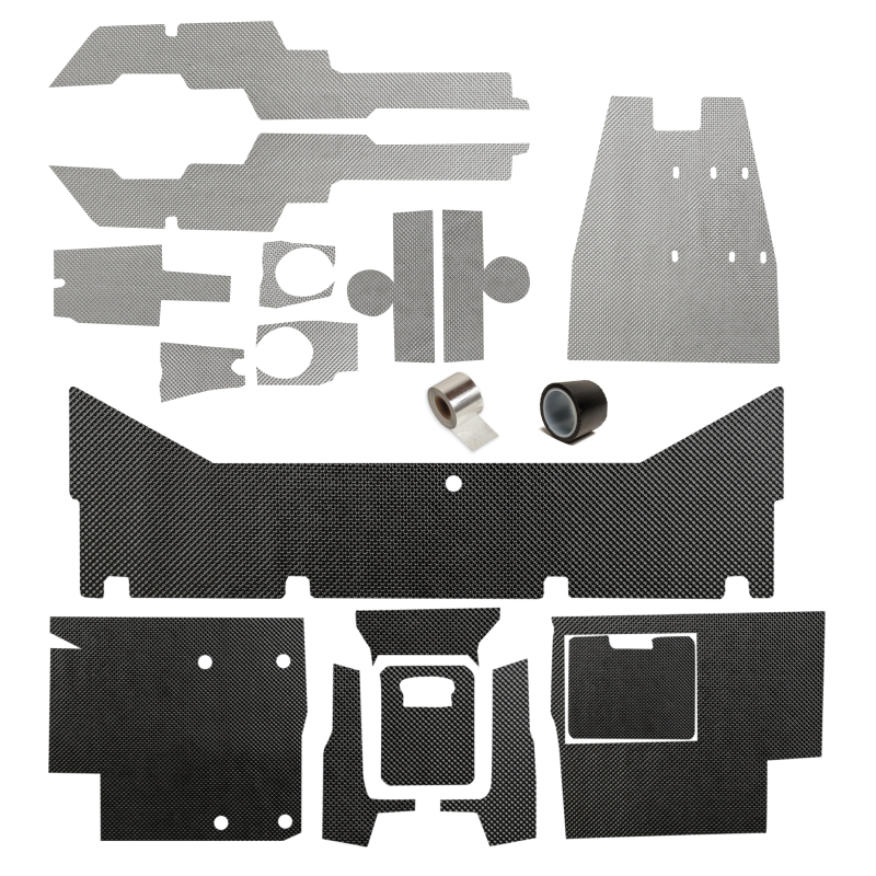 Design Engineering DEI Heat Barrier and Sound Deadening Mats 902408 '19-'23 Polaris RZR Trail 900 & 1000 - Complete Control Kit thumbnail 2