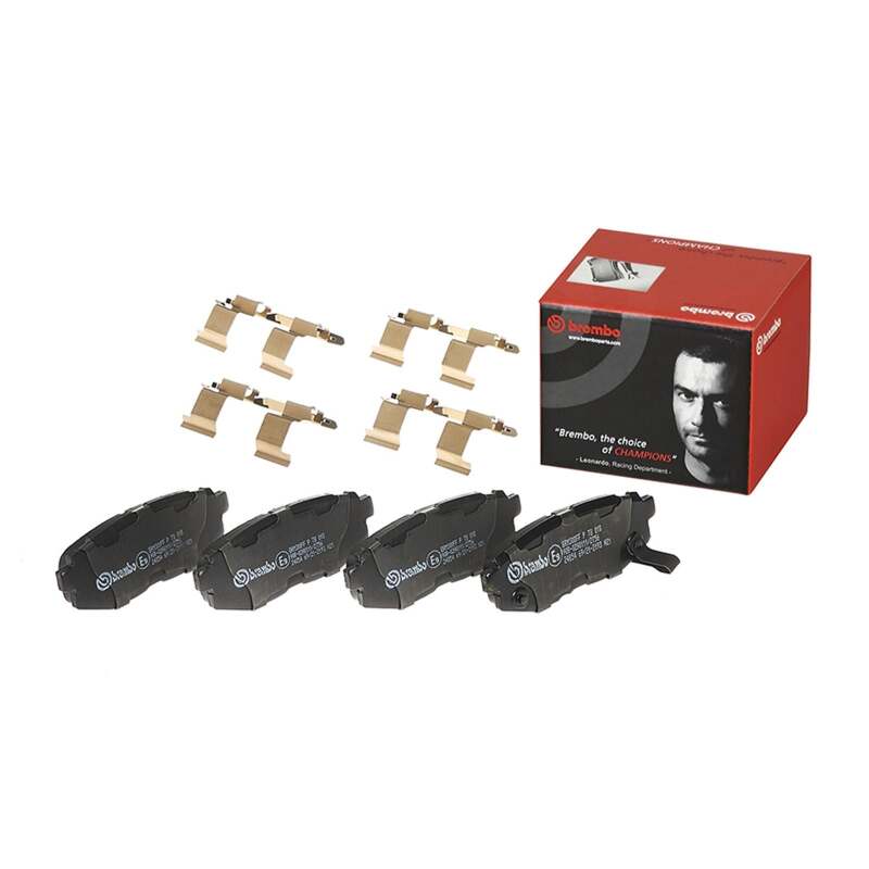 Brembo OE 13-20 Subaru BRZ/14-18 Forester/10-14 Outback/22-24 Toyota GR86 Low-Met Brake Pad - Rear thumbnail 4