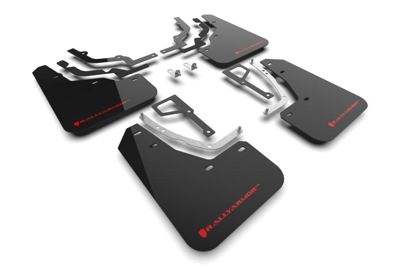 RAL Basic Blk Flap/Rd Logo