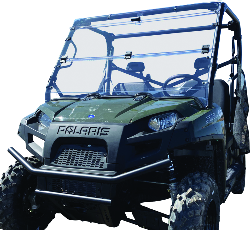 Quadboss Powersports Windshields 375785 Windshields, QB WINDBREAK FOLDING SHIELD, Clear thumbnail 6