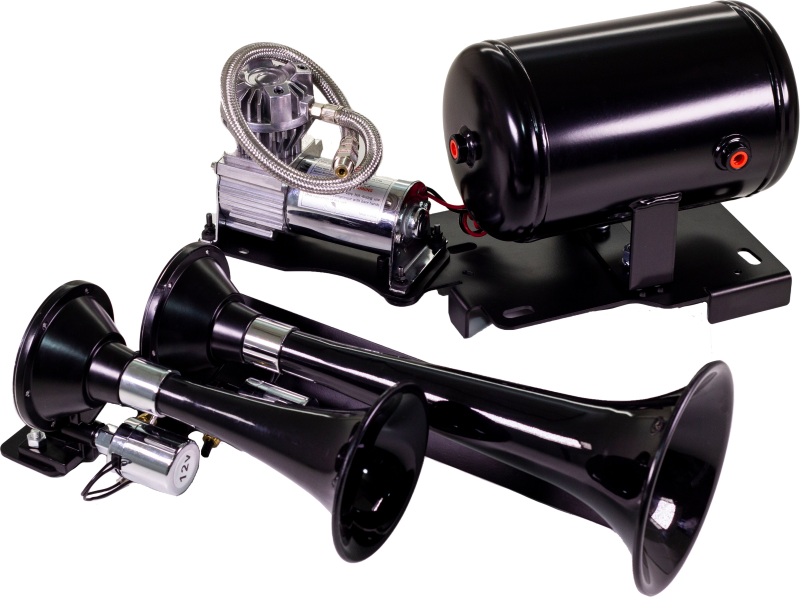Kleinn 07-18 Chevrolet Silverado Avalanche Onboard Air System w/220 Horns thumbnail 3