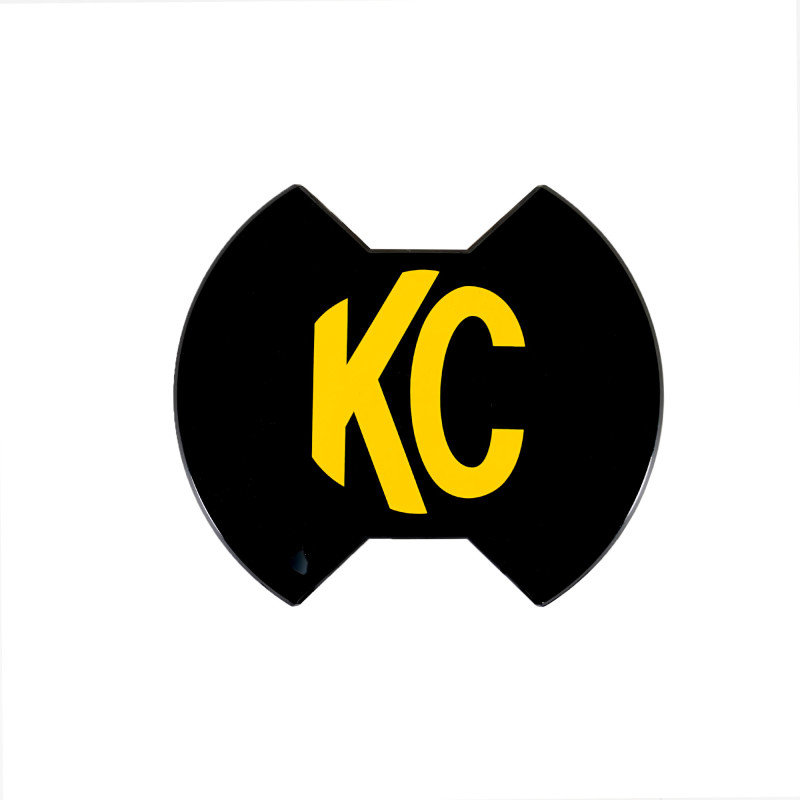 KC HiLiTES 6in. Light Shield / Hard Cover for SlimLite LED - Black thumbnail 2