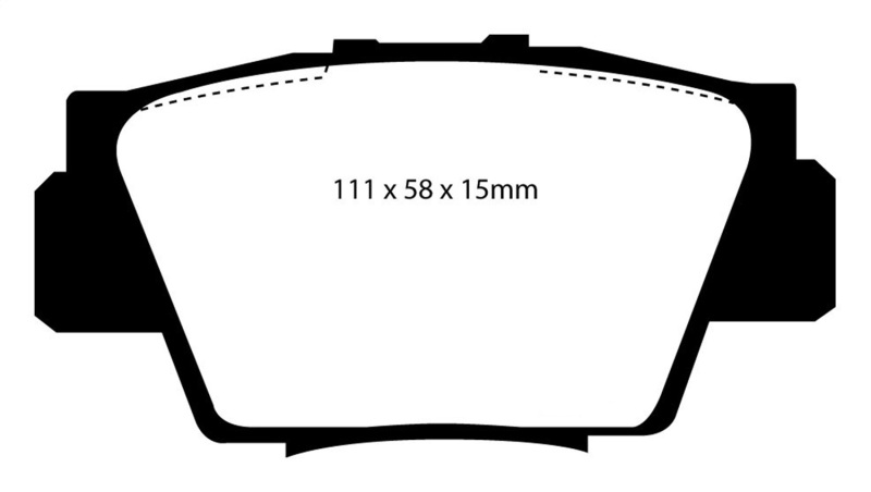 EBC S5 Brake Pad and Rotor Kit (1x ebcGD628, 1x ebcDP4873R) thumbnail 5