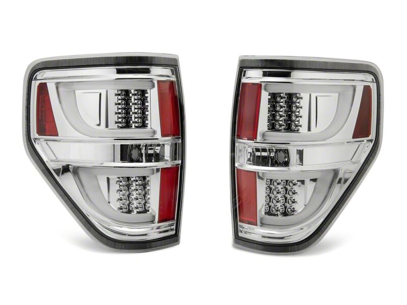 Raxiom 09-14 Ford F-150 Styleside G2 LED Tail Lights- Chrome Housing- Clear Lens thumbnail 7