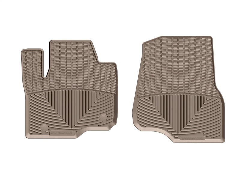 WT Rubber Mats - Front - Tan