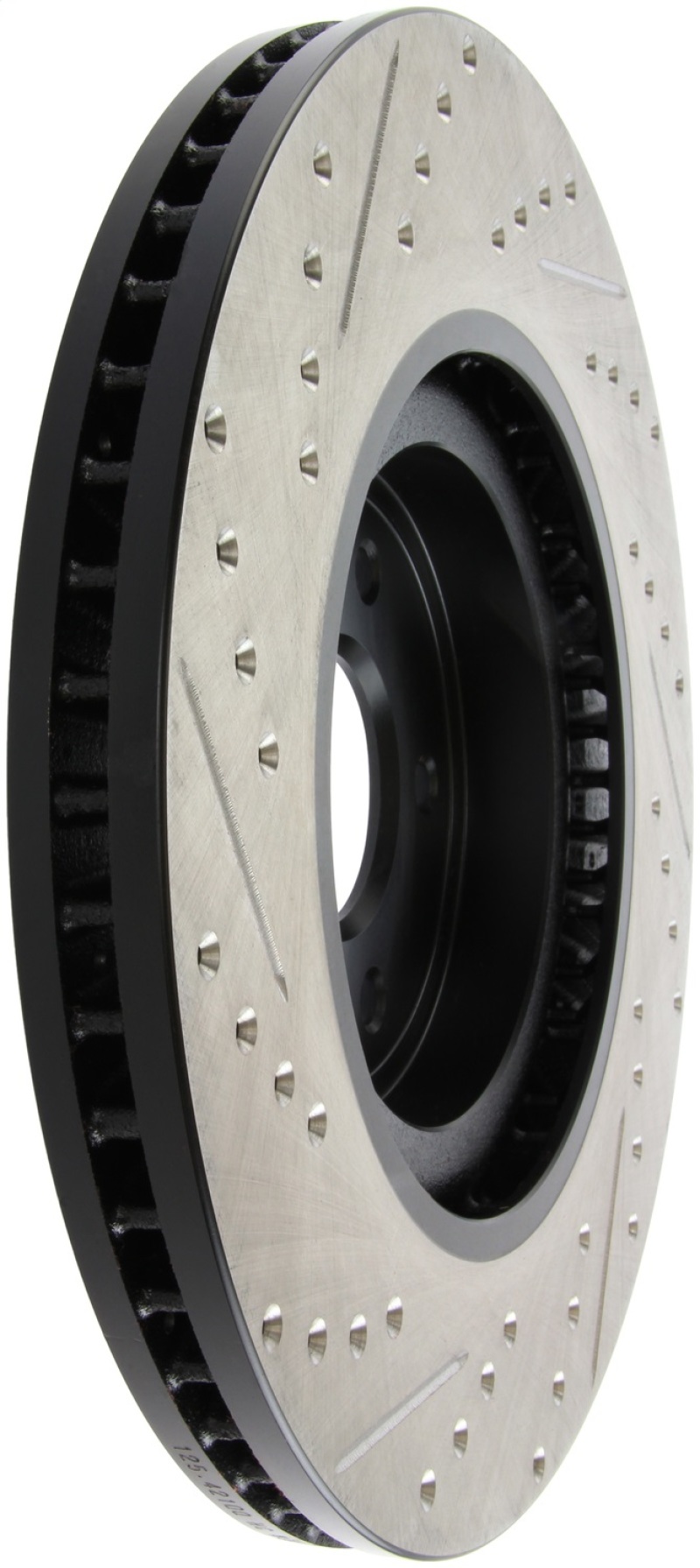 StopTech Infiniti G37 / Nissan 370Z SportStop Slotted & Drilled Front Left Rotor thumbnail 7