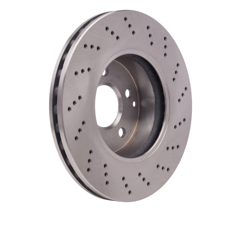 DFC 08-15 Mercedes-Benz C250 Front Drilled Brake Rotor thumbnail 5