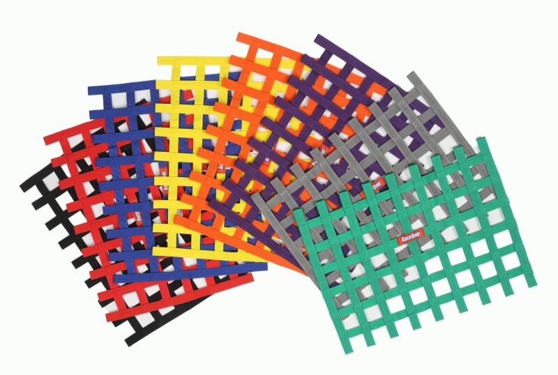 RaceQuip Red Ribbon Window Net thumbnail 3