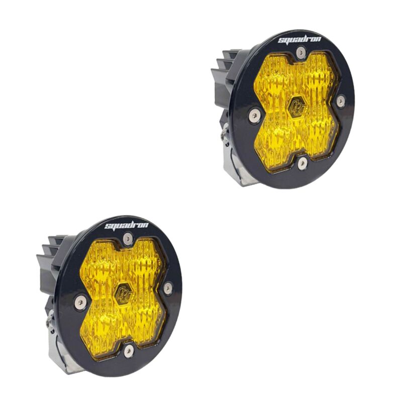 Baja Designs Squadron-R 2.0 Sport (Pair) LED Wide Cornering / No Harness - Baja Amber thumbnail 2