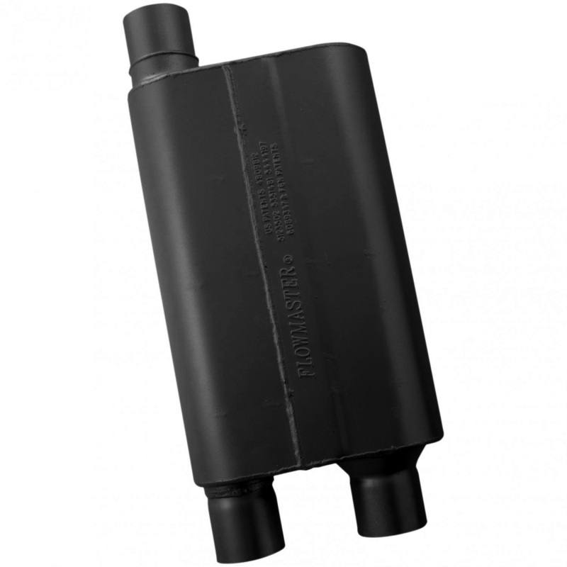 Flowmaster 2.5 IN(O)/Dual OUT 80 Series Muffler thumbnail 3