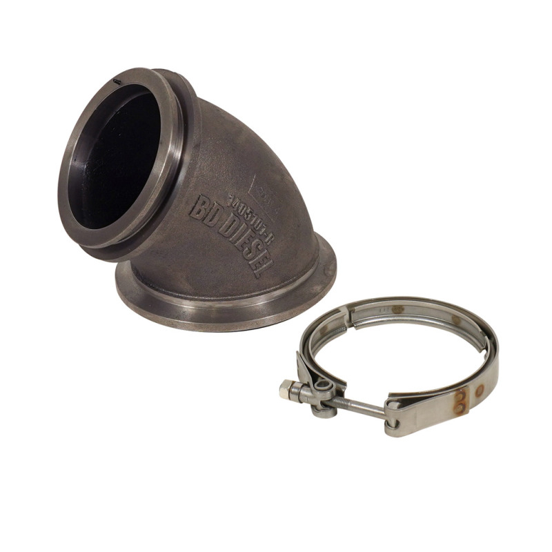 BD Diesel 04.5-07 Dodge Cummins 5.9L Exhaust Elbow Turbo Cast thumbnail 7