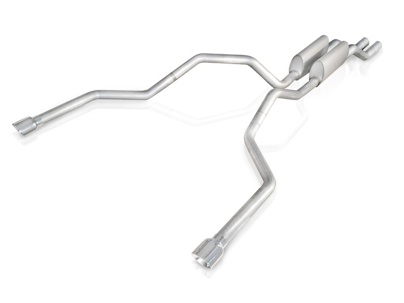 Stainless Works 2004-08 F150 5.4L Exhaust 2-1/2in Chambered Mufflers Under Bumper Exit thumbnail 5
