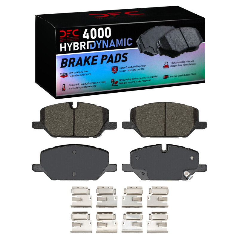 DFC HybriDynamic Brake Pads Hrdwr Kit