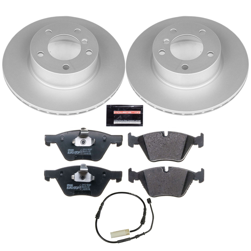 Power Stop 10-13 BMW 128i Front & Rear Euro-Stop Brake Kit (1x psbESK6348, 1x psbESK6346) thumbnail 3