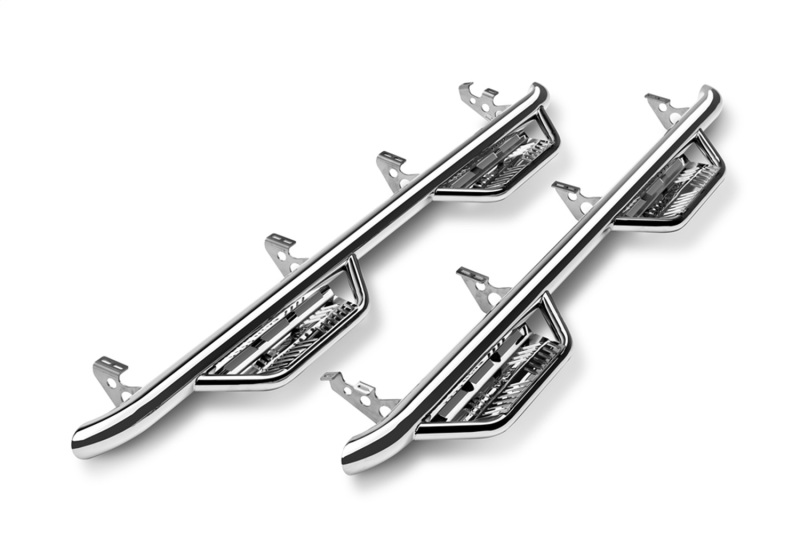 N-Fab Podium SS 17-18 Ford F-250/F-350 Super Duty SuperCab - Polished Stainless - Cab Length - 3in thumbnail 2