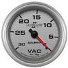 AutoMeter Gauge Vacuum 2-5/8in. 30Inhg Mechanical Ultra-Lite II thumbnail 6