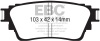 EBC Yellowstuff Brake Pad Sets