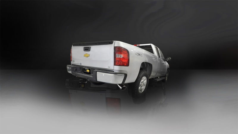 Corsa 2011-2013 Chevrolet Silverado Crew Cab/Short Bed 1500 6.2L V8 Polished Sport Cat-Back Exhaust thumbnail 8