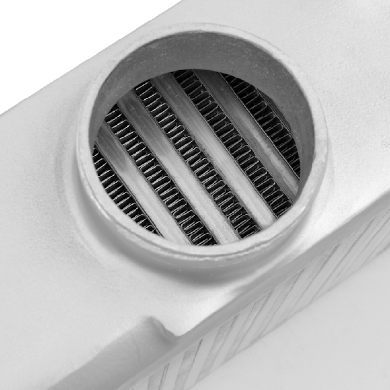 Mishimoto MMTMIC-WRX-01SLBL Top-Mount Intercooler Kit, Silver w/ Blue Pipes, fits Subaru WRX/STI 2002-2007