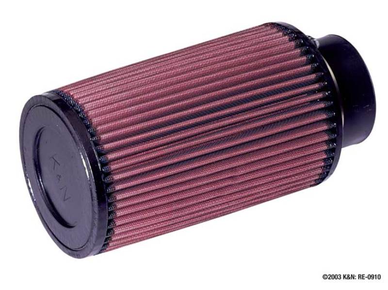 K&N Universal Rubber Filter 3inch FLG / 5inch OD-B / 4-5/8inch OD-T / 8inch H thumbnail 2