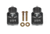 BMR Chevy SS and Pontiac G8 Motor Mount Kit (Solid Bushings) Black Hammertone thumbnail 3
