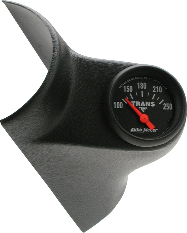 Autometer Z Series 52.4mm 100-250 Degrees F Transmission Gauge & Gauge Pillar Mount thumbnail 6