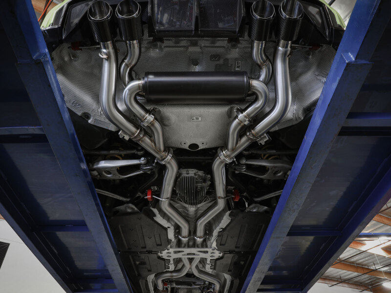 aFe MACH Force XP Exhausts Cat-Back SS 19-21 BMW M2 Competition L6-3.0L w/Carbon Tips thumbnail 8