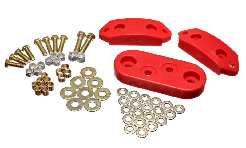 Energy Suspension 61-73 VW Beetle/70-73 Super Beetle Red Motor and Trans Mount Bushings (Inc H/W) thumbnail 4