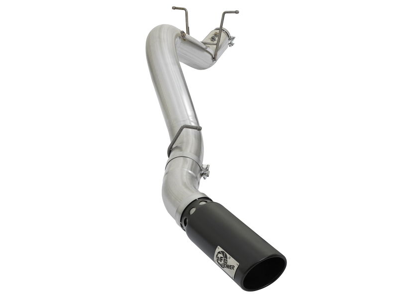 aFe ATLAS 5in DPF-Back Aluminized Steel Exhaust System GM Diesel Trucks 2017 V8 6.6L (td) L5P thumbnail 2