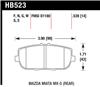 HAWK HPS 5.0 Brake Pad Sets