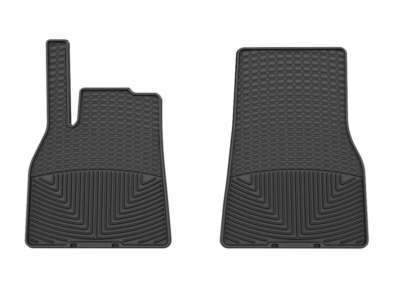 WT Rubber Mats - Front - Blk