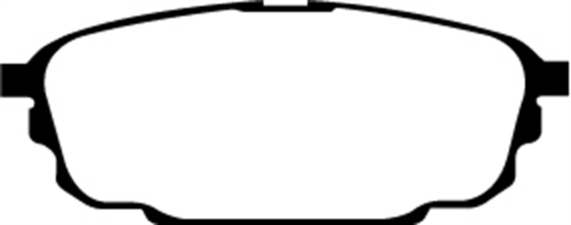 EBC 01-04 Mazda Protege 2.0 (Rear Rotors) Ultimax2 Rear Brake Pads thumbnail 5